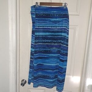 No brand multicolored skirt